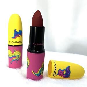 MAC Powder Kiss Lipstick Healthy Wealthy and Thriving Limited Edition Lunar Year